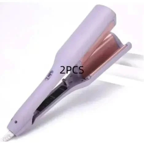 French Deep V Hair Curler – 32MM Big Wave and Water Ripple Curling Iron - Glam Global UKGlam Global UK