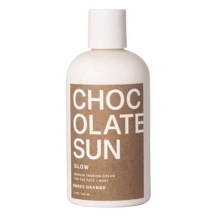 Chocolate Sun Glow Medium Tanning Cream - 235ml - Glam Global UKChocolate Sun