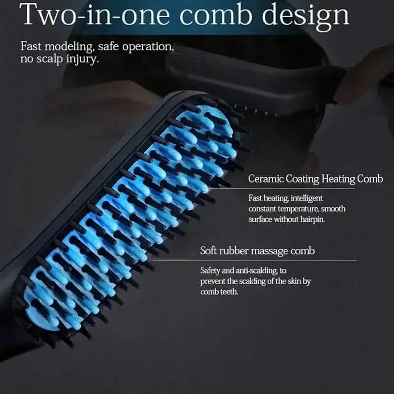 Hair Straightener Brush - Glam Global UKGlam Global UK