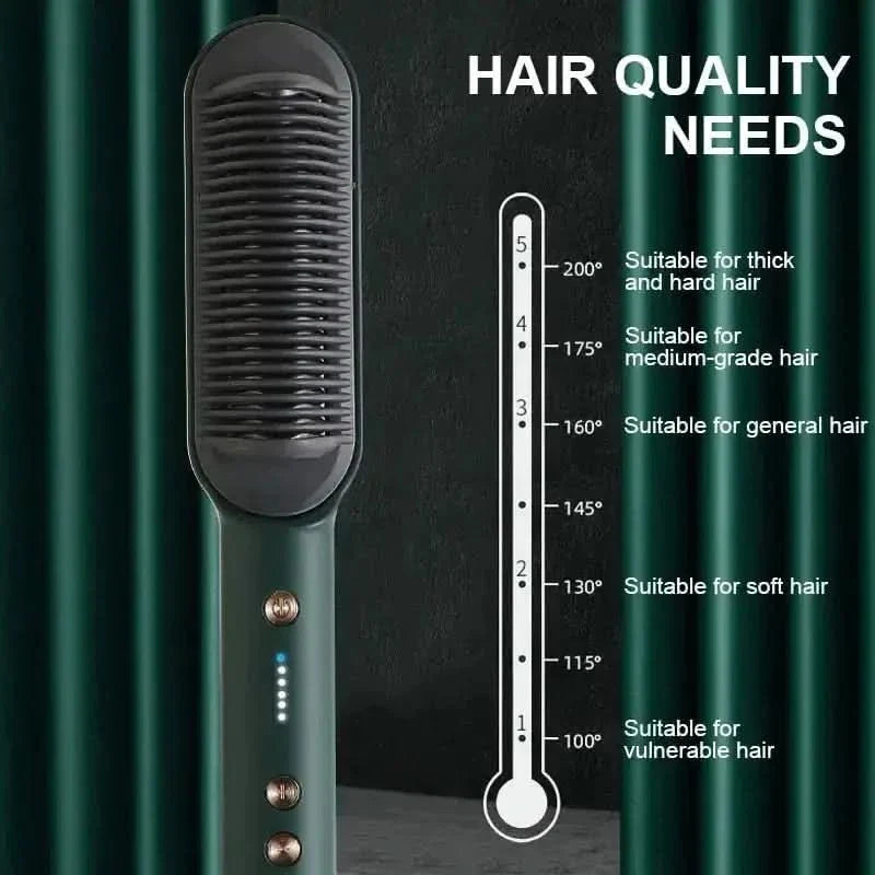 Hair Straightener Comb Set - Glam Global UKGlam Global UK