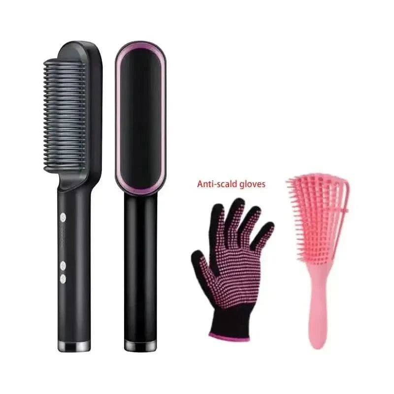 Hair Straightener Comb Set - Glam Global UKGlam Global UK