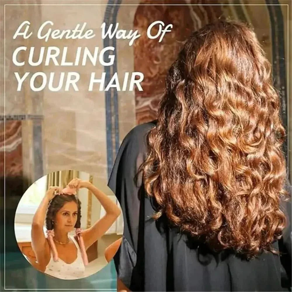 Heatless Curling Rod Headband – Effortless, Damage - Free Curls Overnight - Glam Global UKGlam Global UK