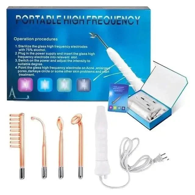High Frequency Electrotherapy Wand: The Ultimate Skincare Essential for Radiant, Youthful Skin - Glam Global UKGlam Global UK