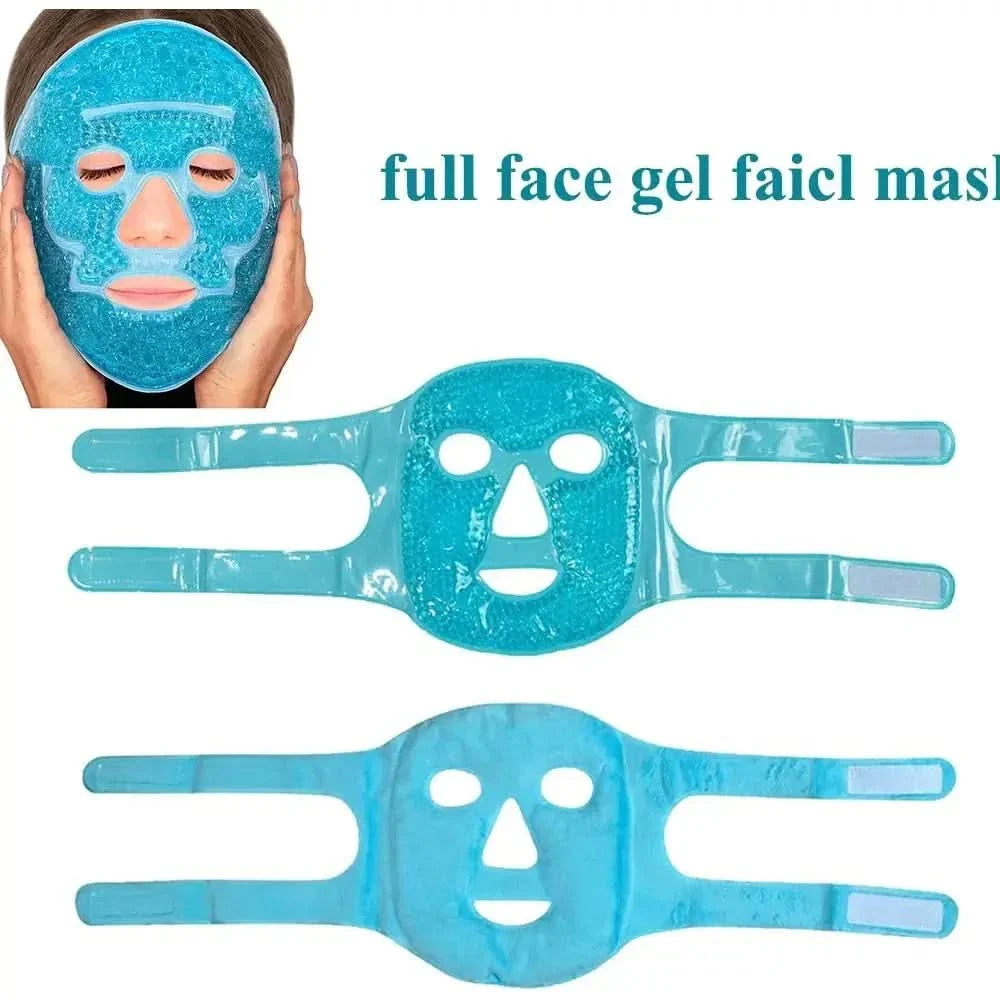 Hot & Cold Gel Full Face Mask – Soothe, Refresh, and Rejuvenate - Glam Global UKGlam Global UK