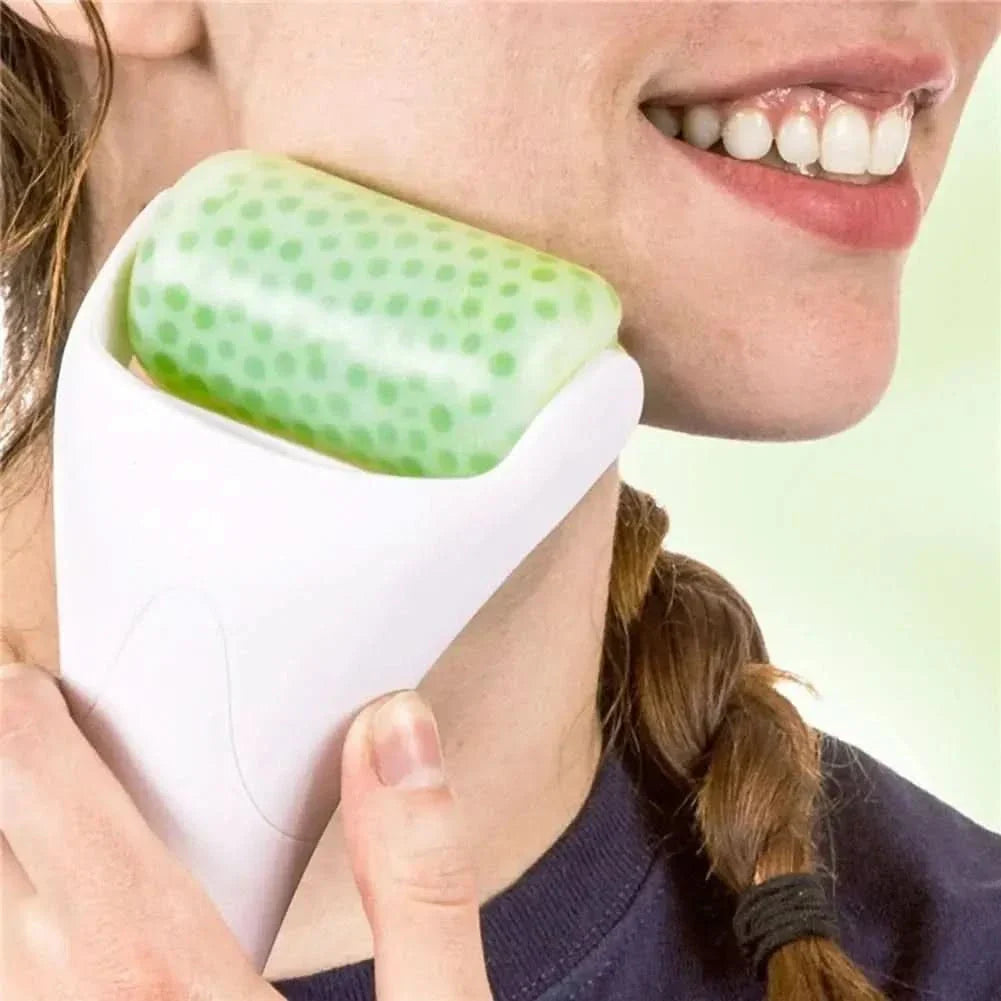 Cooling Ice Roller Massage Tool – Reduce Puffiness &amp; Tighten Skin for a Radiant Complexion - Glam Global UKGlam Global UK