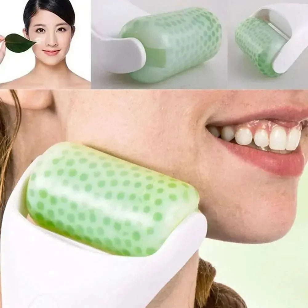 Cooling Ice Roller Massage Tool – Reduce Puffiness &amp; Tighten Skin for a Radiant Complexion - Glam Global UKGlam Global UK