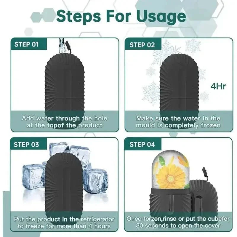 Ice Face Roller – Reduce Puffiness &amp; Refresh Your Skin Instantly - Glam Global UKGlam Global UK