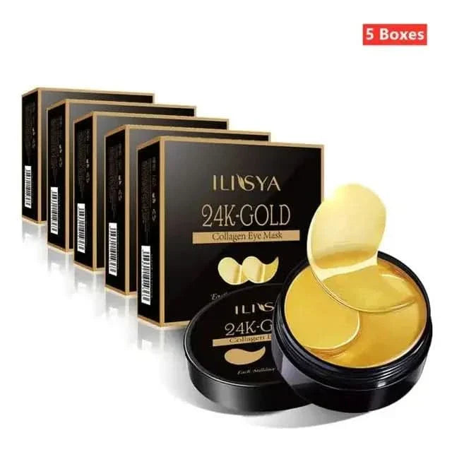 Ilisya Collagen Eye Mask 24K Gold Eye Patch - Glam Global UKGlam Global UK