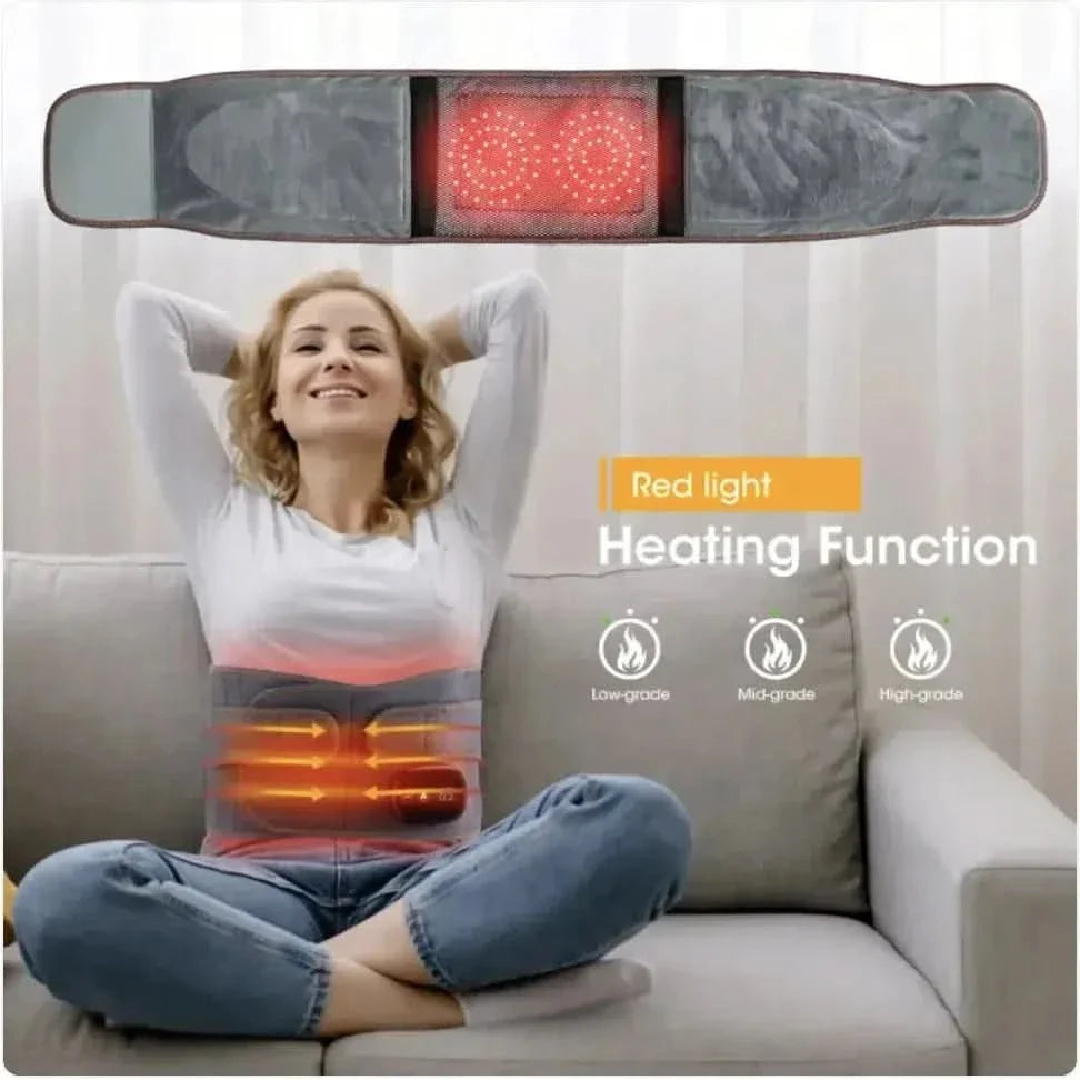 Infrared Vibration Lumbar Support Massager - Glam Global UKGlam Global UK
