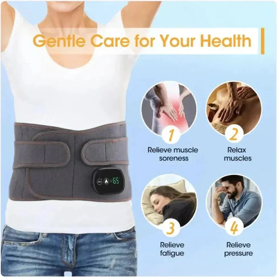 Infrared Vibration Lumbar Support Massager - Glam Global UKGlam Global UK