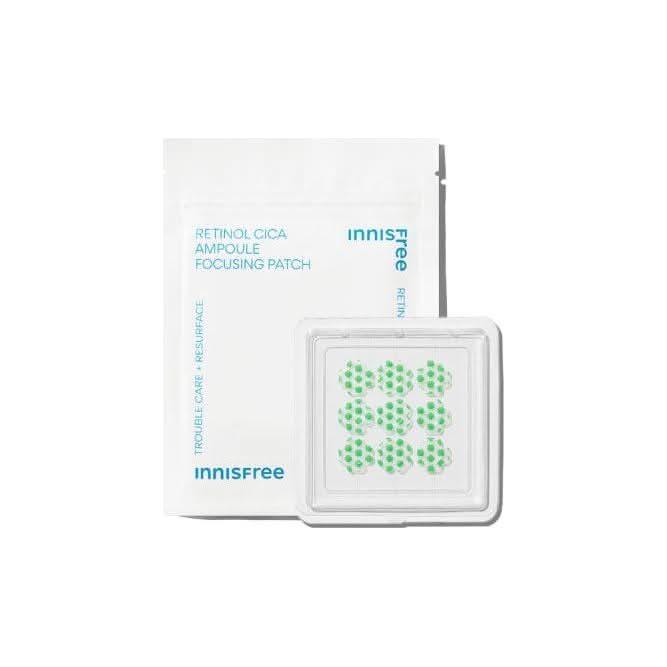 innisfree Retinol Cica Ampoule Focusing Patch 1ea/9 patches - Glam Global UKinnisfree