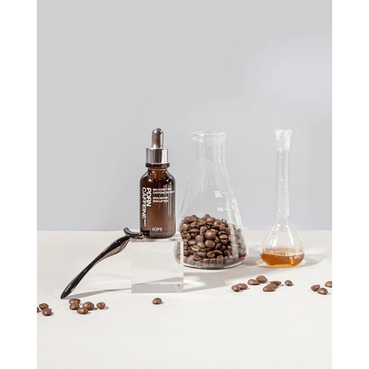 IOPE PDRN Caffeine Shot Ampoule 30ml - Glam Global UKIOPE
