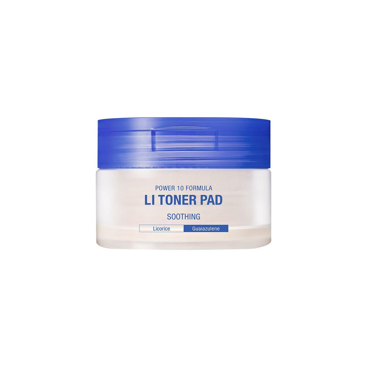 It'S SKIN POWER 10 FORMULA LI TONER PAD SOOTHING 140ml(50 Pads) - Glam Global UKIt'S SKIN
