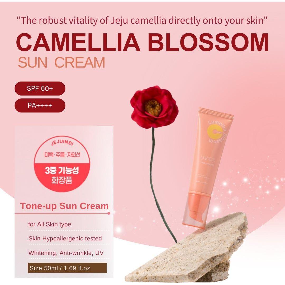 [JEJU INDI] Blossom Sun Cream 50ml - Glam Global UKJEJU INDI