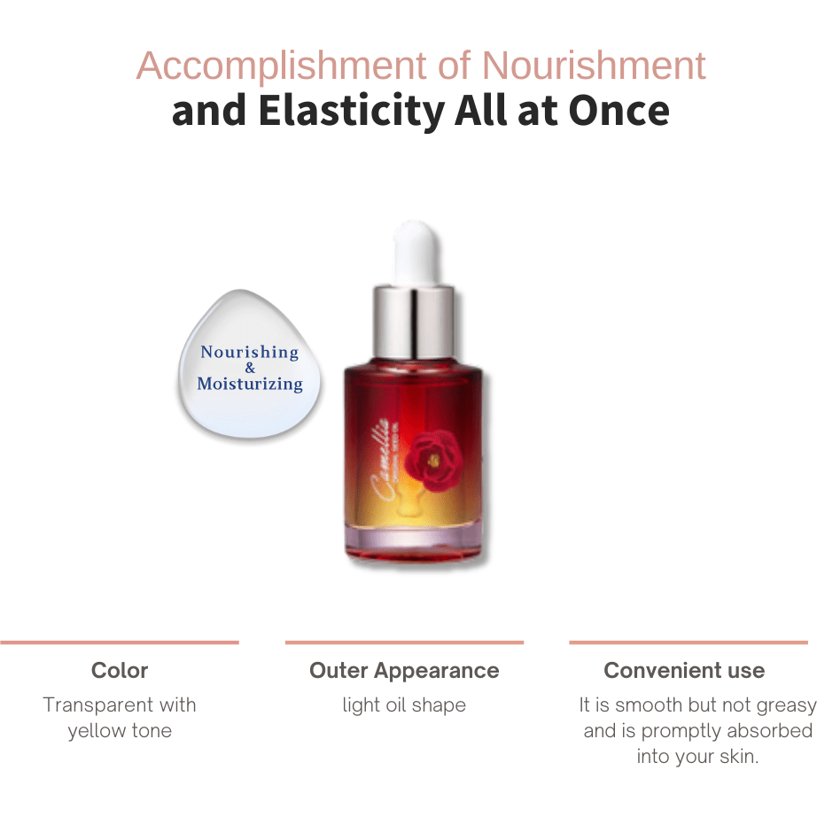 [JEJU INDI] Camellia Original Seed Oil - Pure Essence 30ml - Glam Global UKJEJU INDI