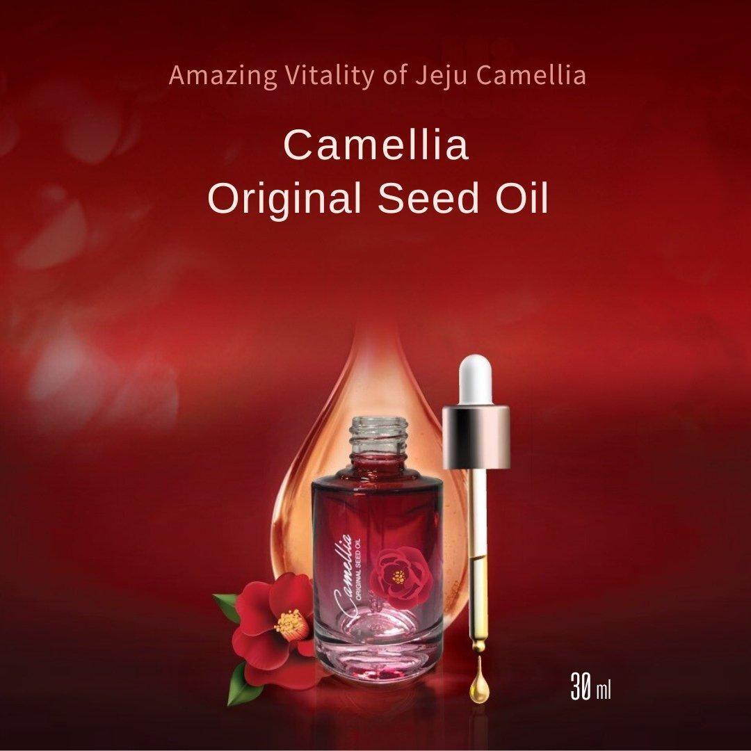 [JEJU INDI] Camellia Original Seed Oil - Pure Essence 30ml - Glam Global UKJEJU INDI
