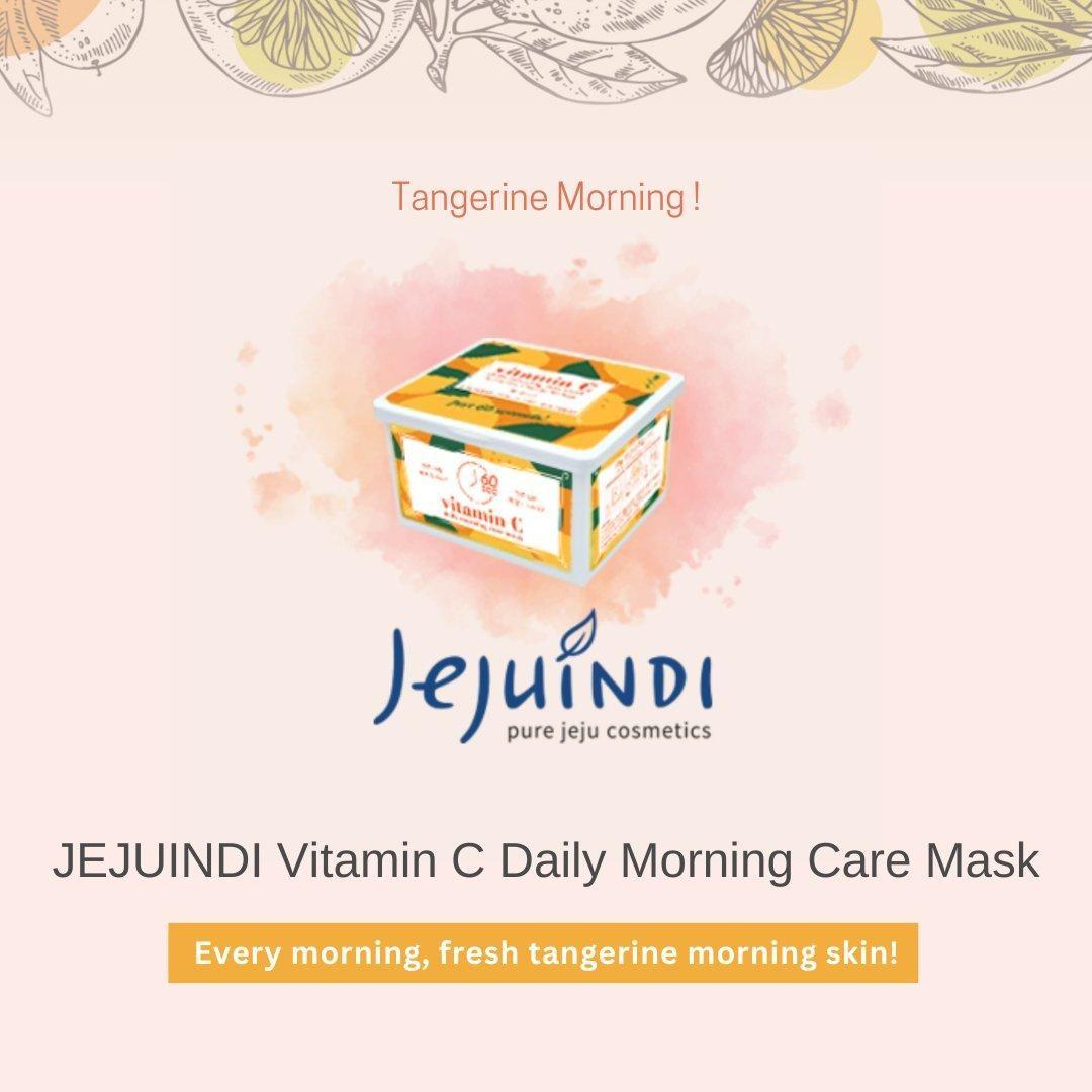 [JEJU INDI] Vitamin C Daily Morning Care Mask 380g - Glam Global UKJEJU INDI