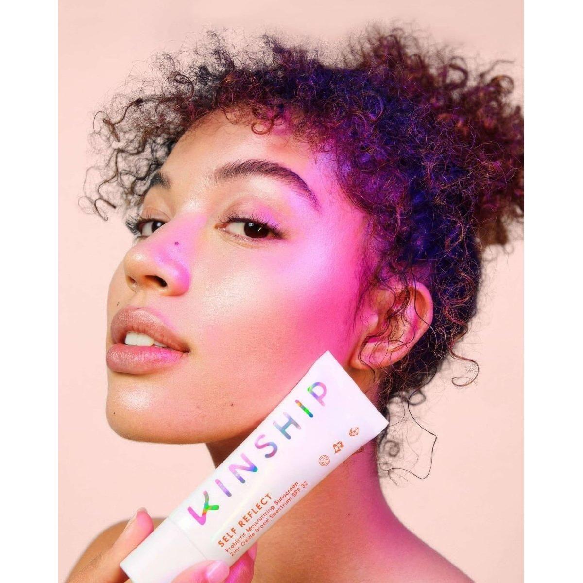 Kinship Self Reflect SPF 32 Probiotic Moisturizing Sunscreen - Glam Global UKKinship