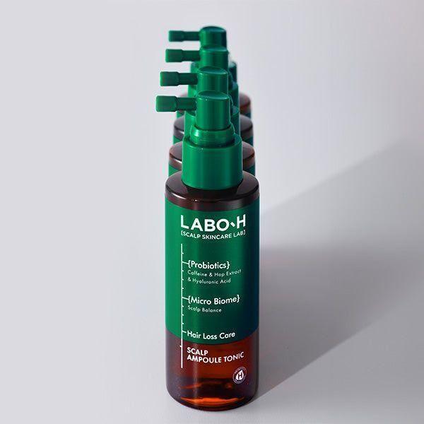 LABO - H Scalp Strengthening Clinic Ampoule Tonic - 100ml | Advanced Anti - Hair Loss & Scalp Care Treatment - Glam Global UKLABO - H