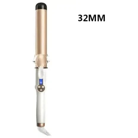 LCD Electric Curling Iron – Large Curl Styler for Voluminous Curls - Glam Global UKGlam Global UK