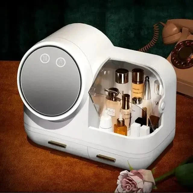 LED Desktop Storage Box: The Ultimate Organizer with Illuminating Features - Glam Global UKGlam Global UK