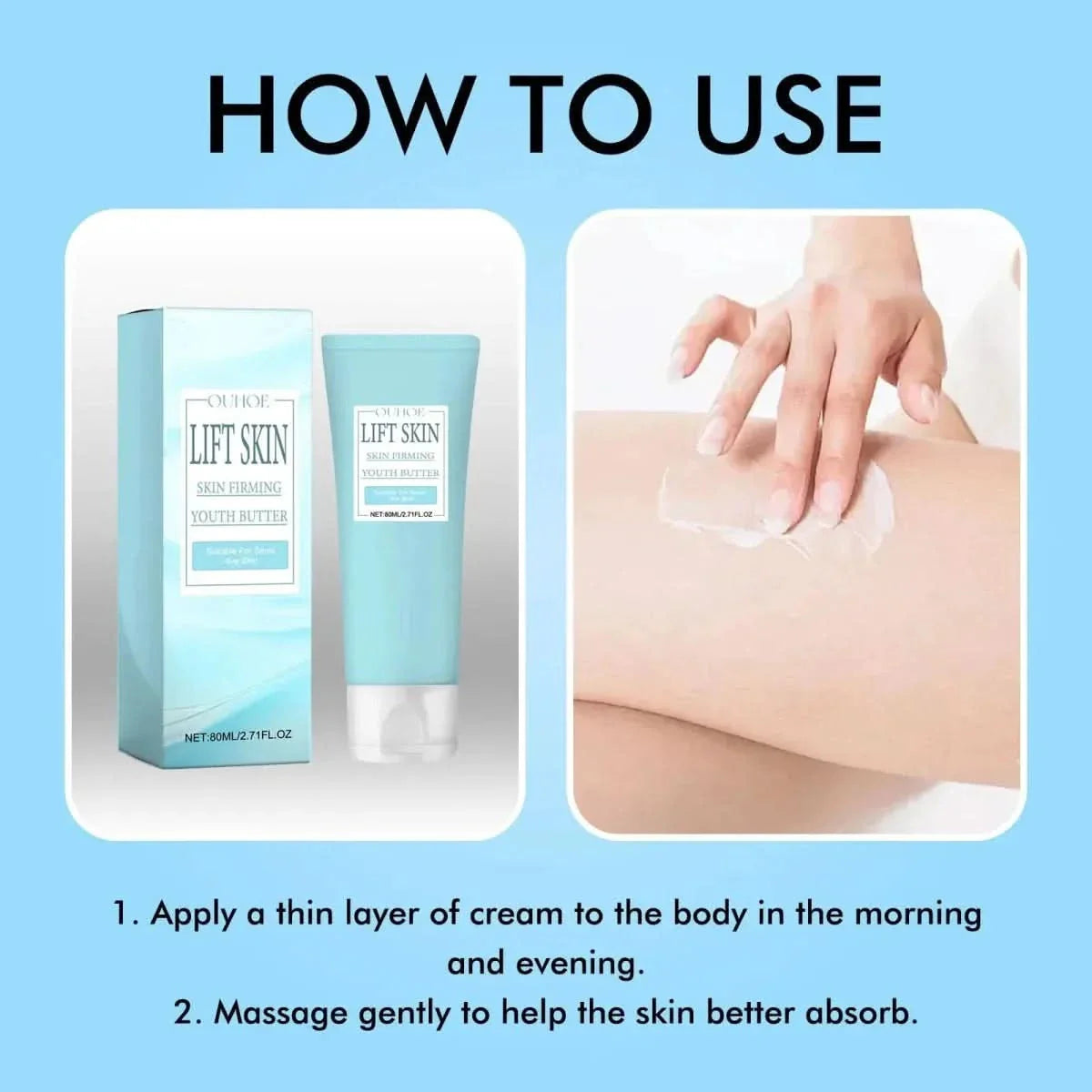 Lift Skin – Skin Firming and Deep Hydrating Cream - Glam Global UKGlam Global UK