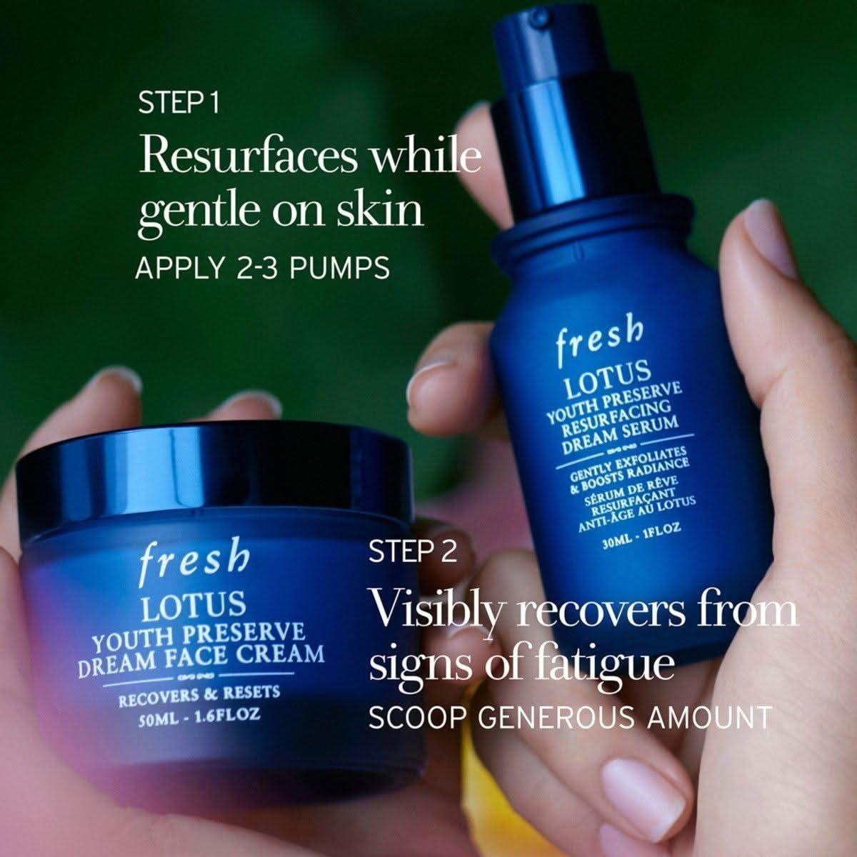 Fresh Lotus AHA Resurfacing Gentle Serum - 30ml - Glam Global UKFresh