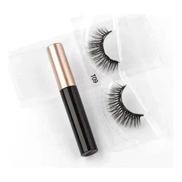 Magnetic Eyelashes Set with Waterproof Eyeliner and Tweezer - Glam Global UKGlam Global UK