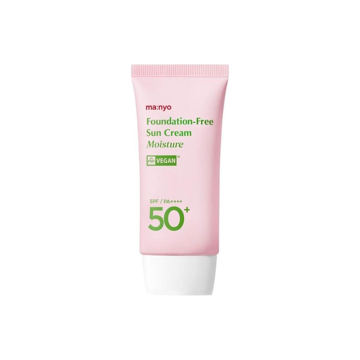 [MANYO FACTORY] ma:nyo Foundation - Free Sun Cream Moisture 50ml SPF50+ PA++++ - Glam Global UKManyo Factory