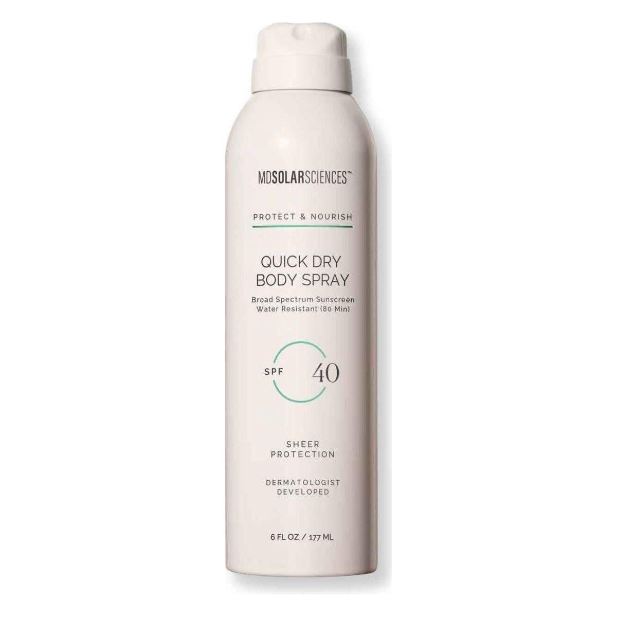 MDSolarSciences Quick Dry Body Spray SPF 40 - 180ml - Glam Global UKMDSolarSciences