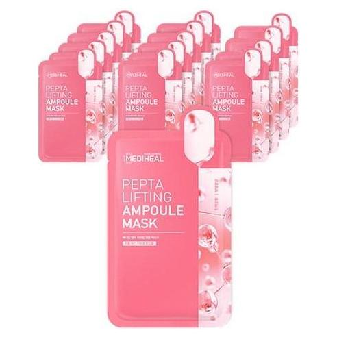 MEDIHEAL Pepta Lifting Ampoule MASK SHEET 20ml X 15pcs - Glam Global UKMEDIHEAL