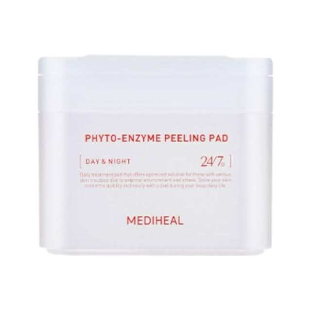 MEDIHEAL Phyto - Enzyme Peeling Pad | Gentle Exfoliation & Skin Care - 90 Count - Glam Global UKMEDIHEAL