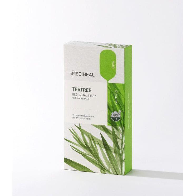 MEDIHEAL Tea Tree Care Solution Essential Mask REX 24ml X 10p - Glam Global UKMEDIHEAL