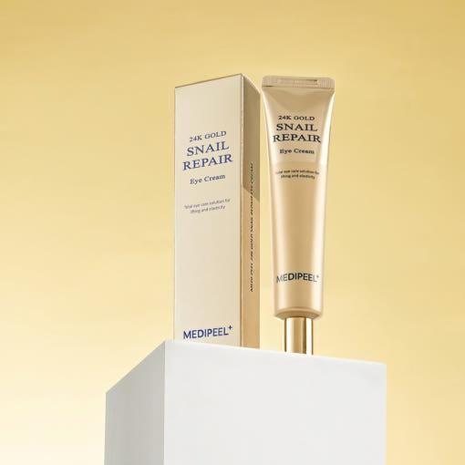MEDIPEEL 24K Gold Snail Repair Eye Cream - 40ml - Glam Global UKMEDIPEEL