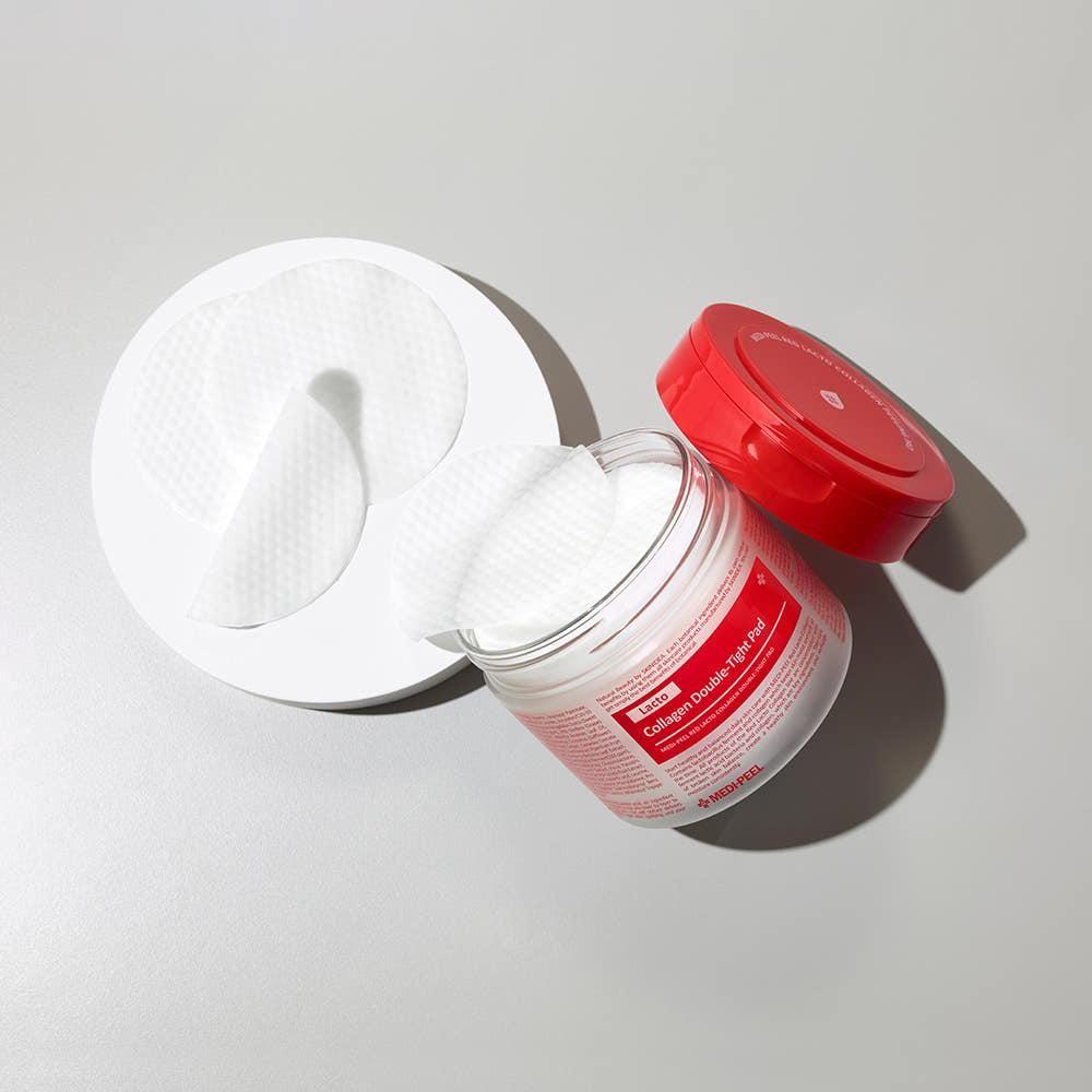 MEDIPEEL Red Lacto Collagen Double Tight Pad – 70 Pads (270ml) - Glam Global UKMEDIPEEL