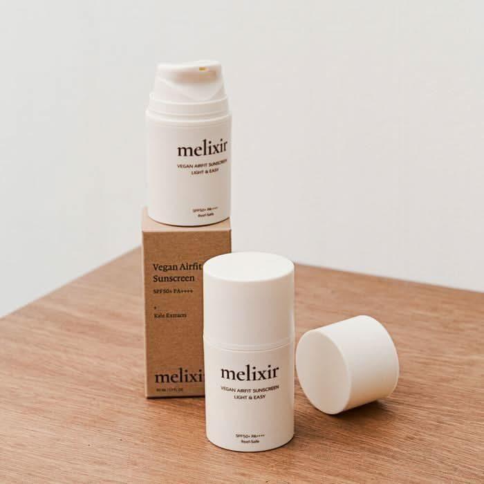 melixir Vegan Airfit Sunscreen SPF50+ PA++++ 50ml - Glam Global UKmelixir