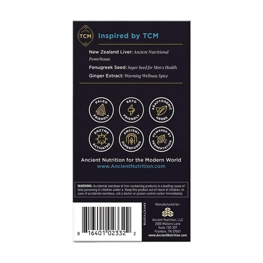 Ancient Nutrition Men's 40+ - 90 Capsules - Glam Global UKAncient Nutrition