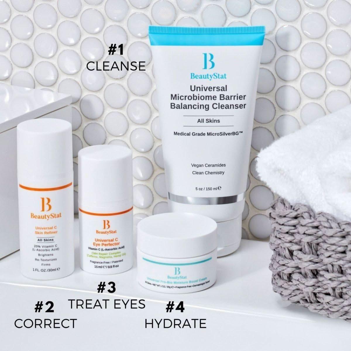 BeautyStat Microbiome Barrier Repair Purifying Cleanser - 150ml - Glam Global UKBeautyStat