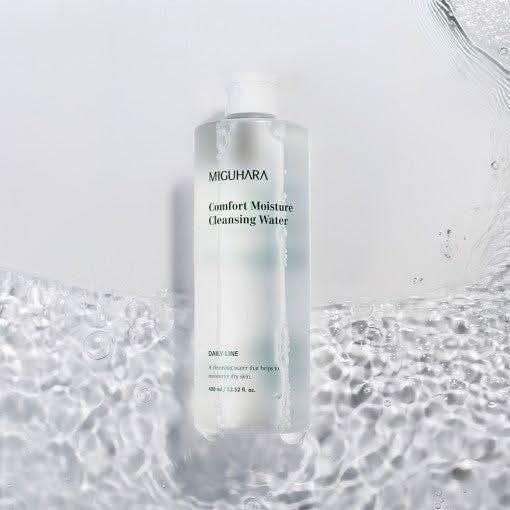 MIGUHARA Comfort Moisture Cleansing Water 400ml - Glam Global UKMIGUHARA