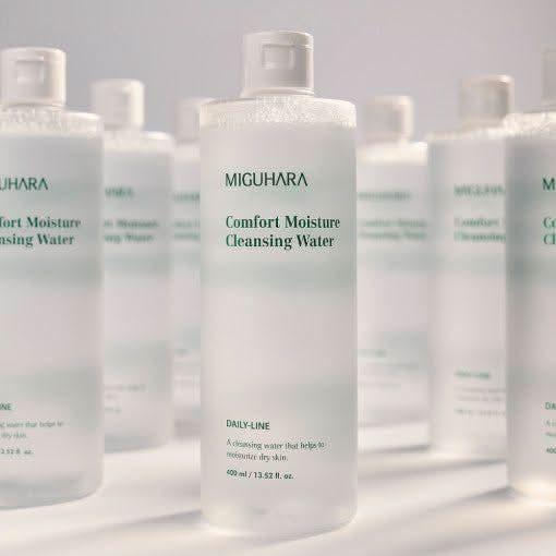 MIGUHARA Comfort Moisture Cleansing Water 400ml - Glam Global UKMIGUHARA