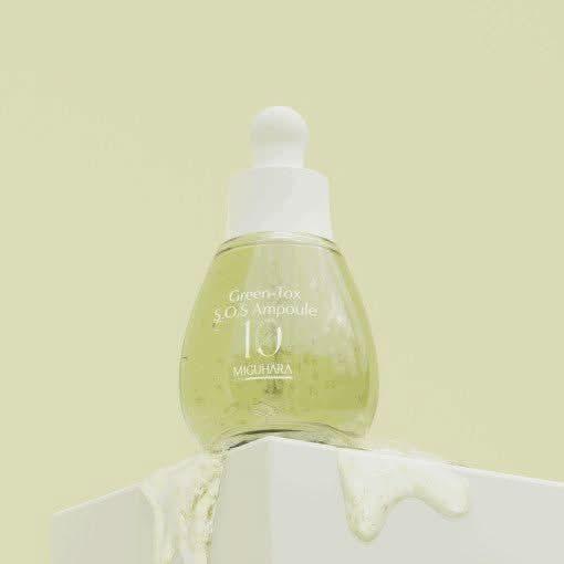 MIGUHARA Green - Tox S.O.S Ampoule 35ml - Glam Global UKMIGUHARA