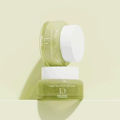 MIGUHARA Green - Tox S.O.S Gel Cream 50ml - Glam Global UKMIGUHARA