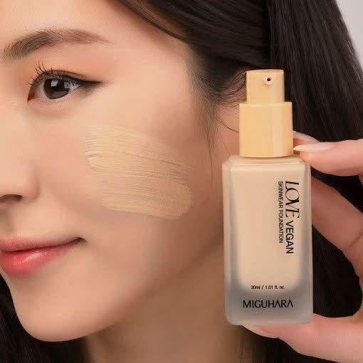 MIGUHARA Love Vegan Skinware Foundation SPF30 PA+++ 30ml #21 - Glam Global UKMIGUHARA