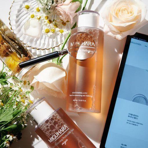 MIGUHARA Ultra Whitening Perfection Skin Origin - 400ml | Hydrate, Brighten & Smooth - Glam Global UKMIGUHARA