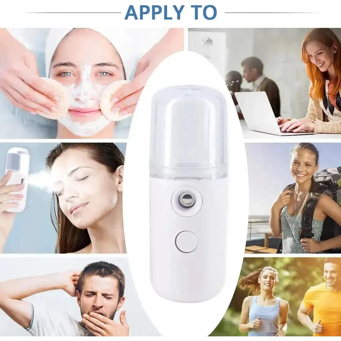 Mini Facial Steamer - Glam Global UKGlam Global UK