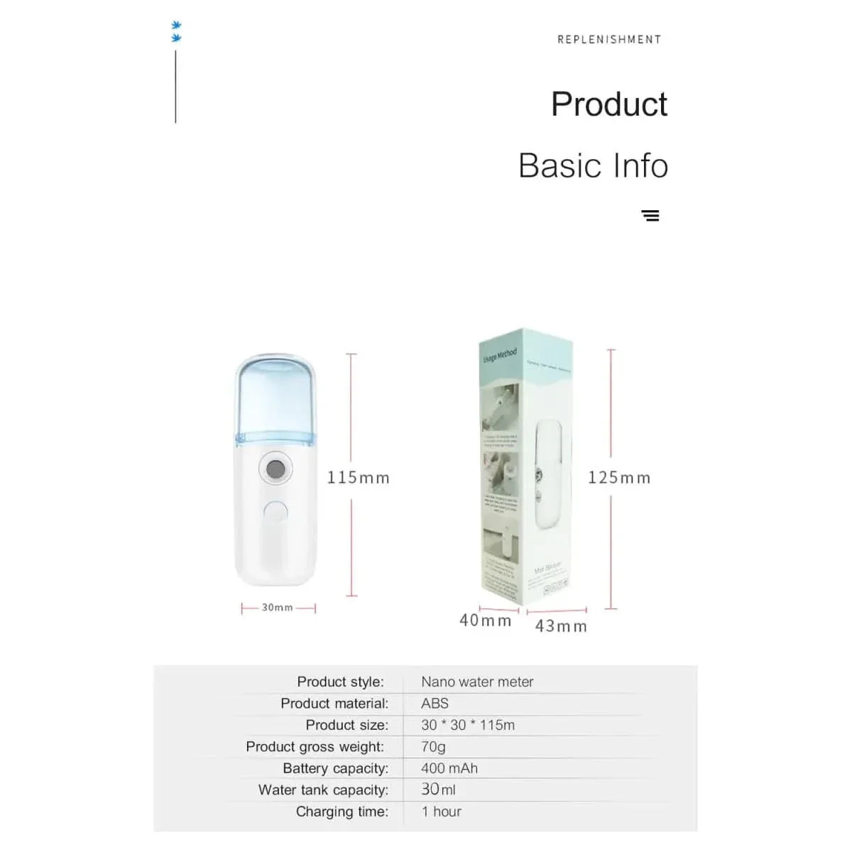 Mini USB Face Steamer - Glam Global UKGlam Global UK
