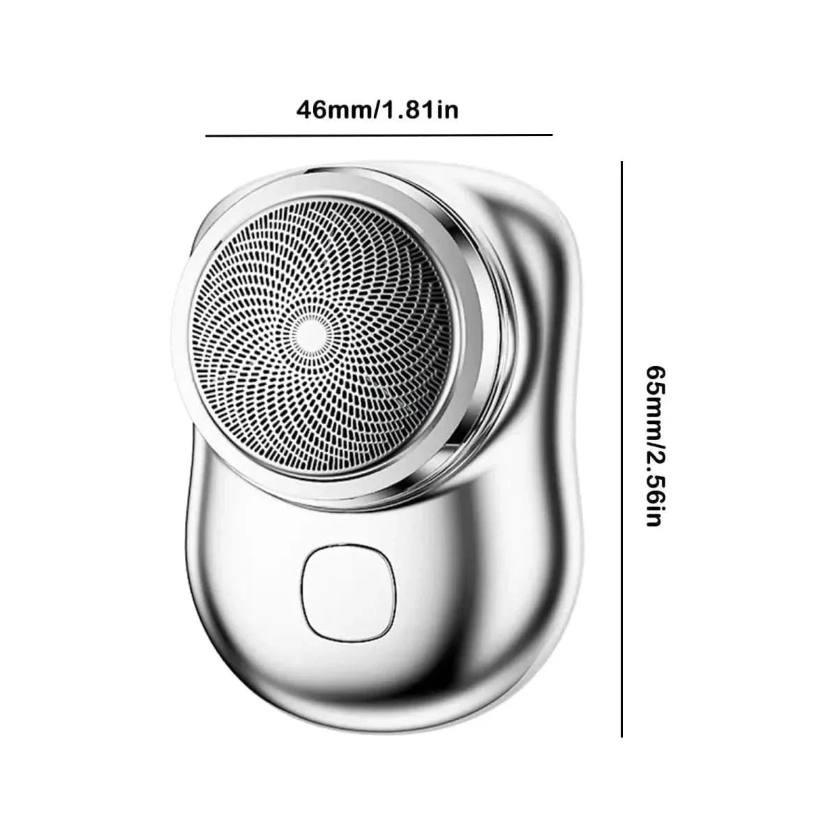 Mini USB Shaver – Compact, Wet/Dry, Painless Precision for On - the - Go Grooming - Glam Global UKGlam Global UK