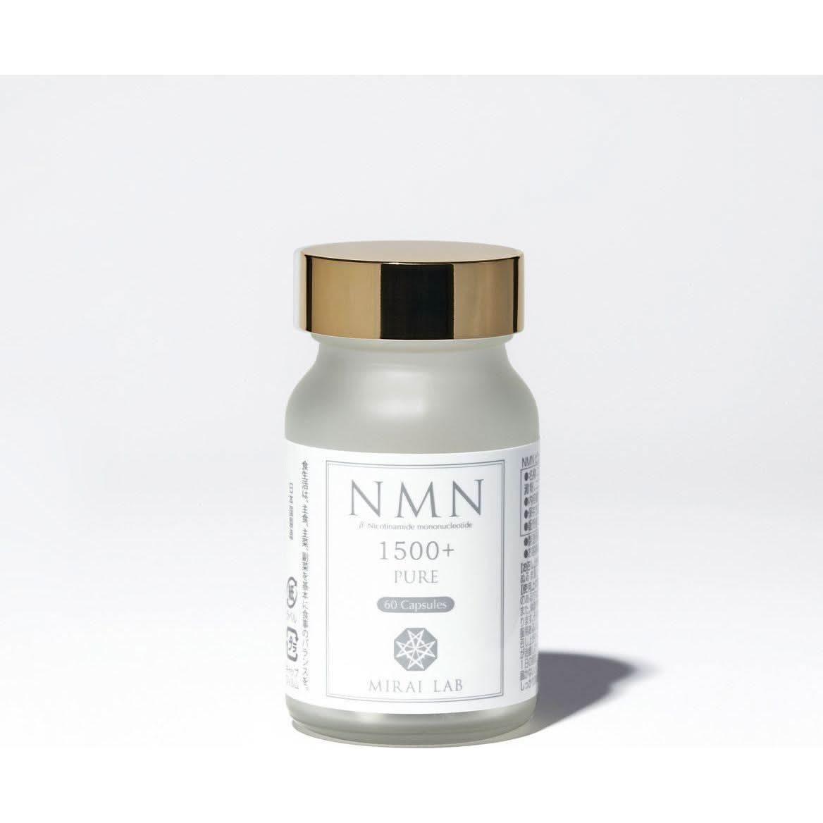 MIRAI LAB NMN 1500+ Pure Plus (60 capsules) - Glam Global UKMIRAI LAB