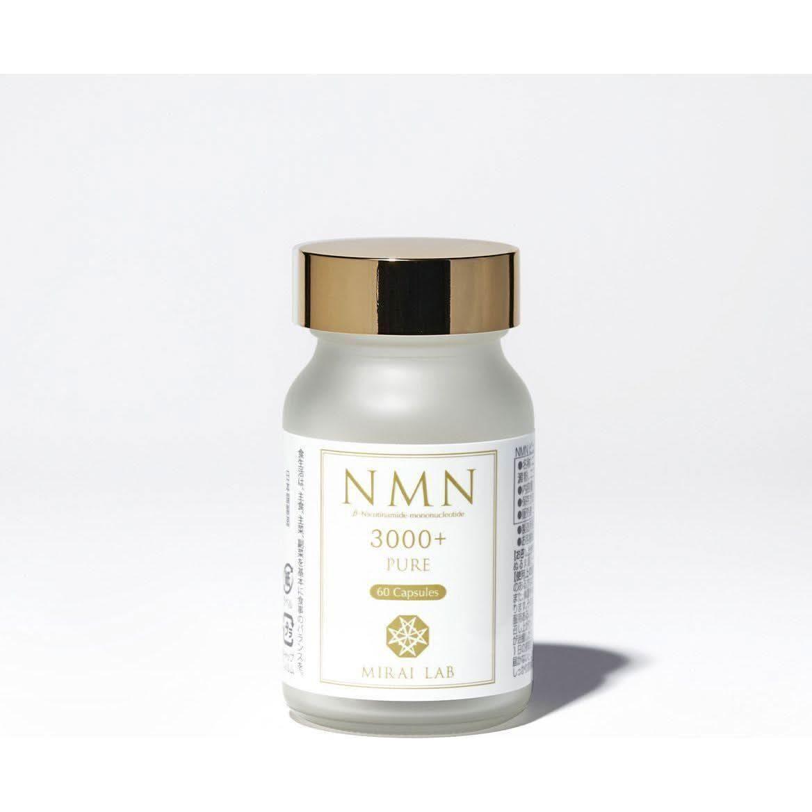 MIRAI LAB NMN 3000+ PURE (60 capsules) - Glam Global UKMIRAI LAB