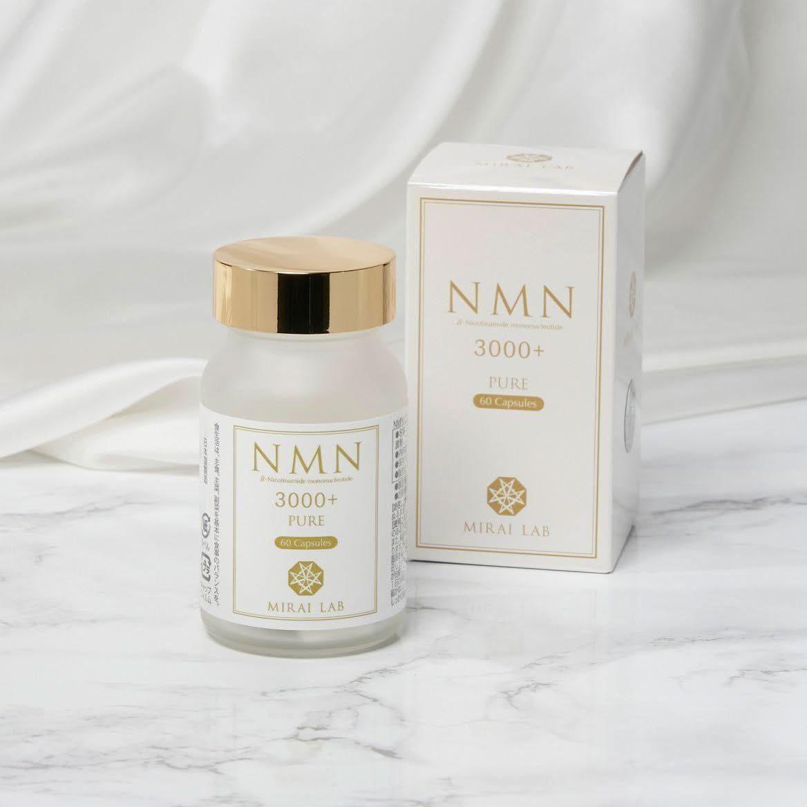 MIRAI LAB NMN 3000+ PURE (60 capsules) - Glam Global UKMIRAI LAB